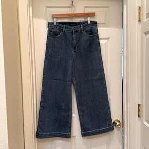 NWT Risen High Rise Wide Leg Ankle Jean